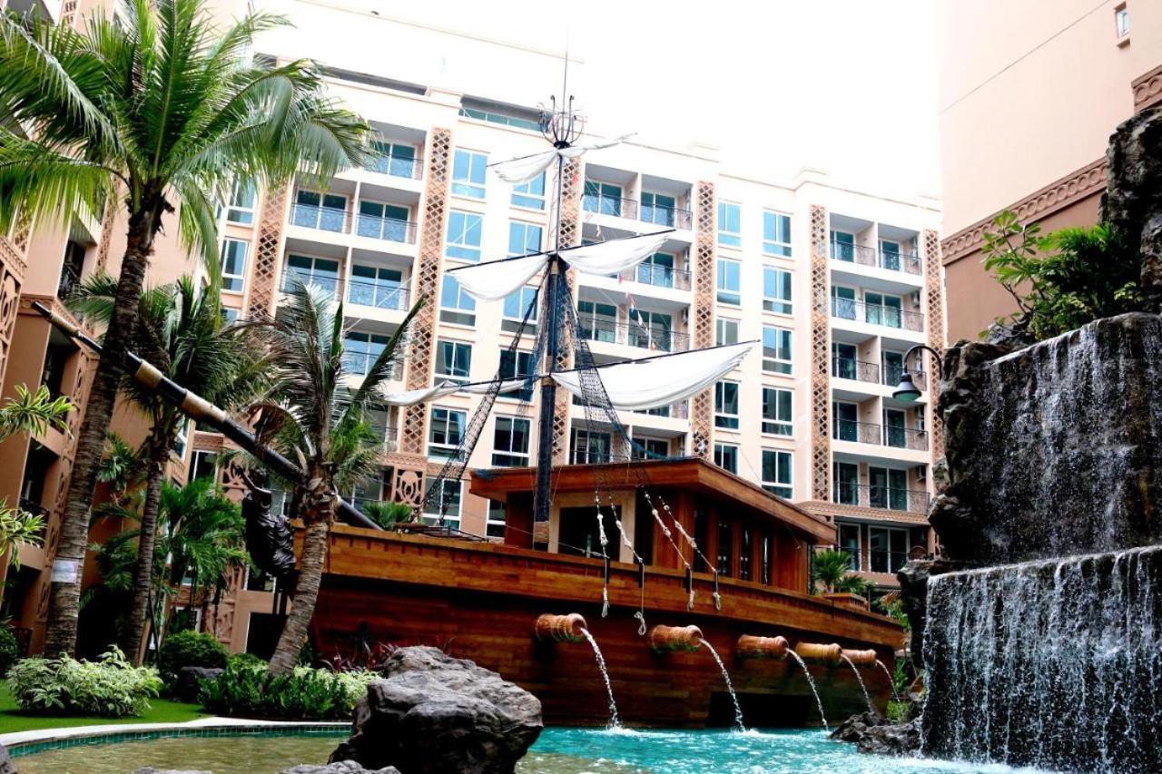 ジョムティエンビーチAtlantis Waterparkアパートメント エクステリア 写真